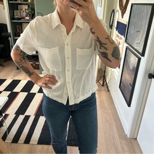 Madewell button up top